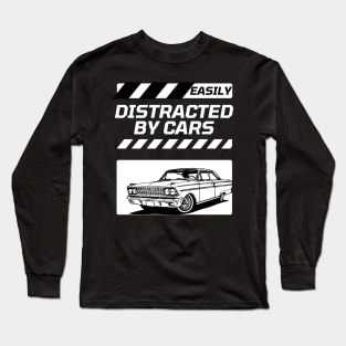 Easily Distracted By Cars Long Sleeve T-Shirt